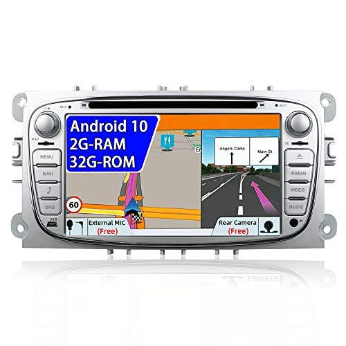 IPS 2.5D 2G+32G 2014-2017 Apoyo Dab 4G WLAN Bluetooth Carplay Mandos de Volante Google Mirrorlink 9 Pulgada GPS 2 DIN - Sandero JOYX Android 10 Autoradio para Dacia - Gratis Cámara Canbus 